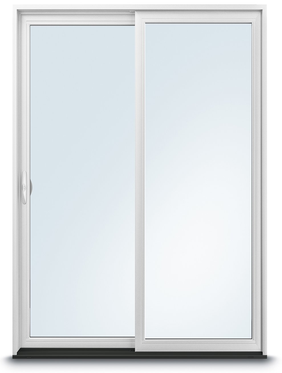 100 Series Gliding Patio Door interior in White