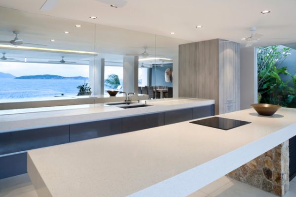 Cosmos Quartz Kitchen Countertops | Hannapel | Michigan