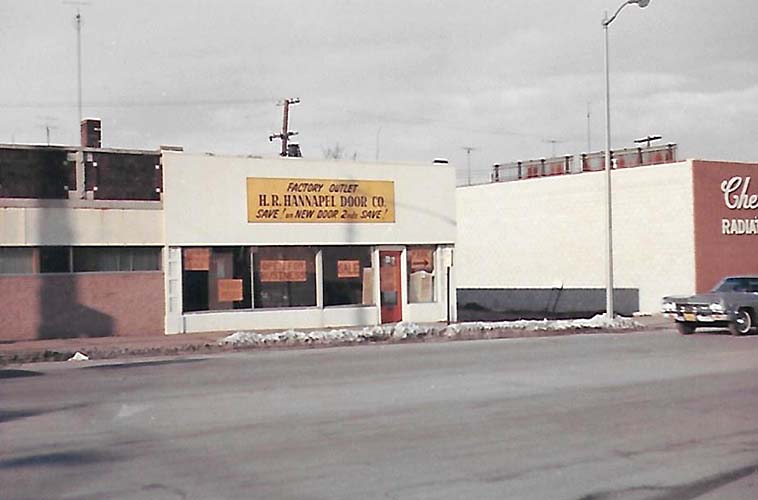 Hannapel Door Co historic location