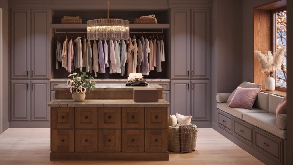 Closet system installed in a Southwest Michigan home