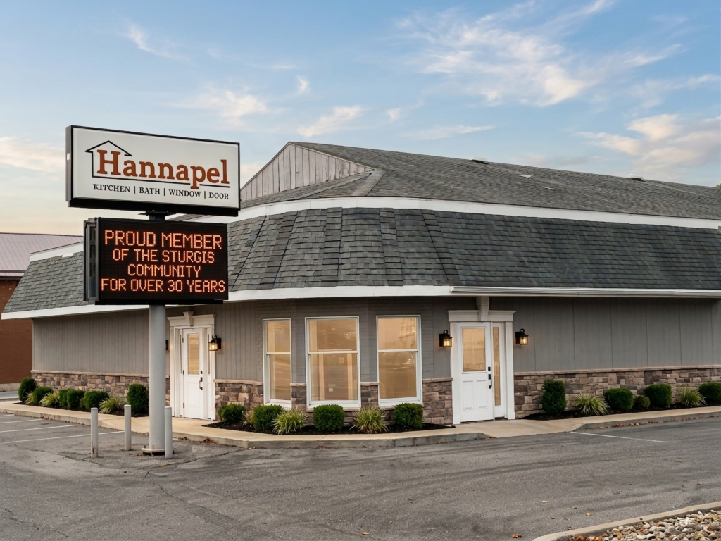 Hannapel Sturgis showroom exterior