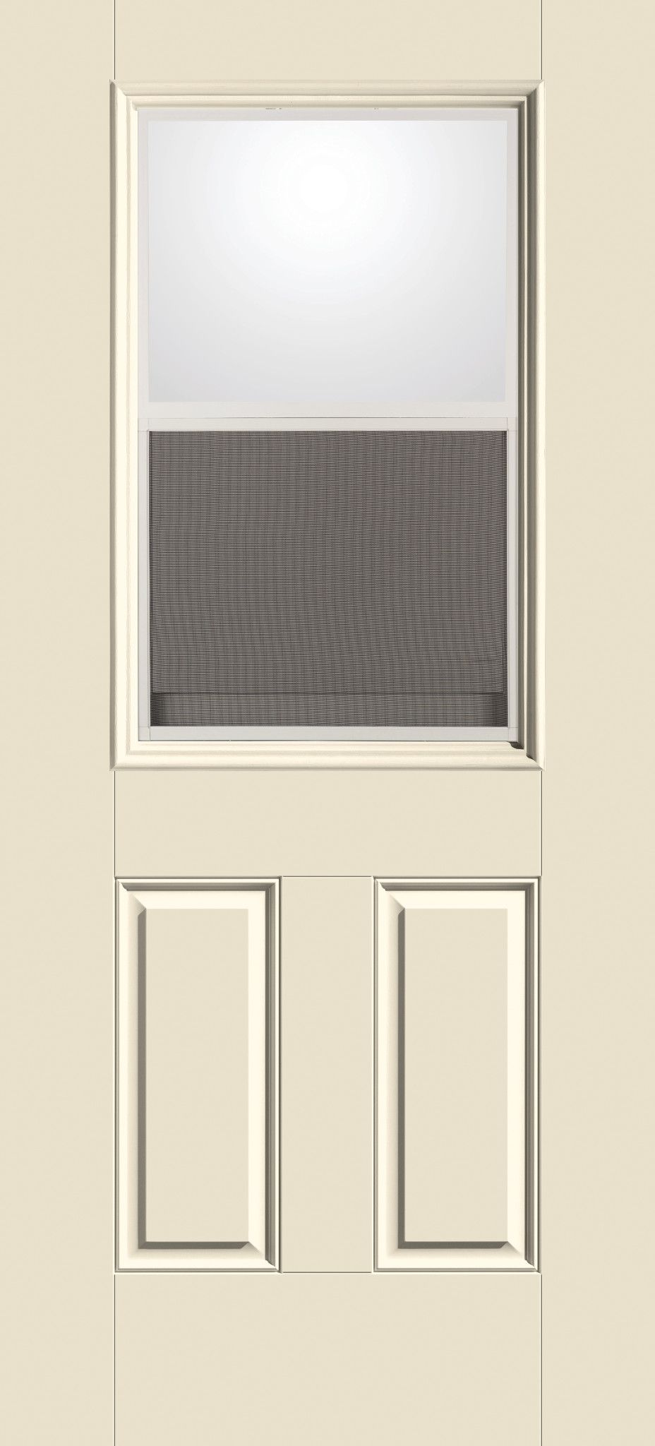 Smooth‑Star Half Lite 2-Panel – Clear Vented