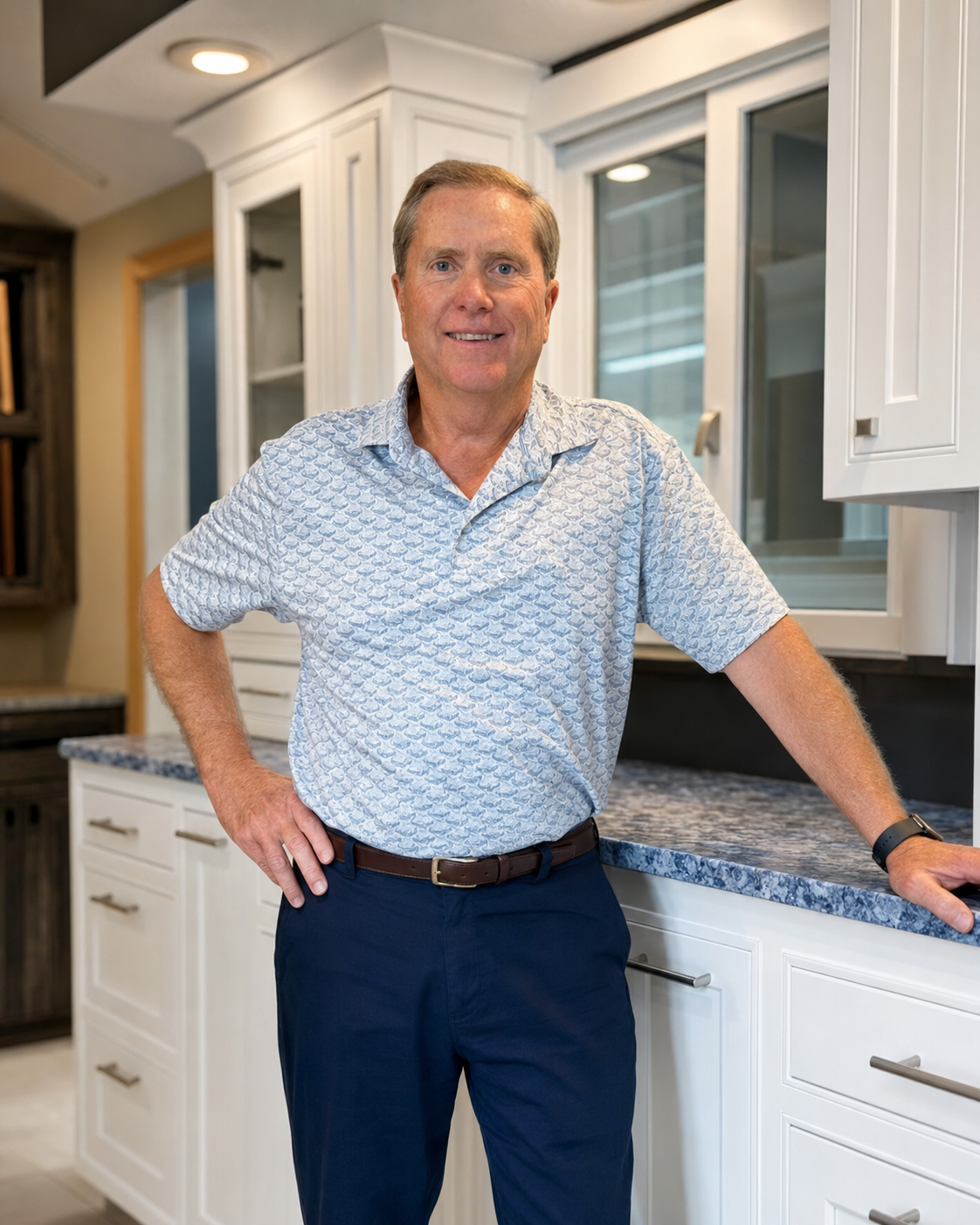 Tom Carlson – Vice President at Hannapel Dowagiac showroom