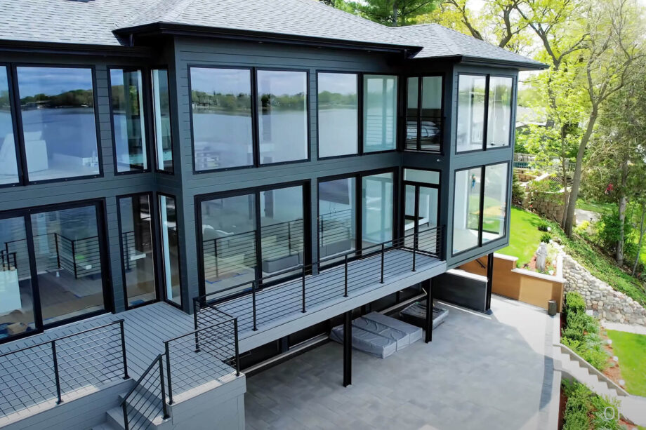 house with windows