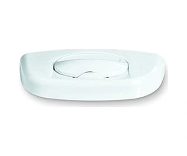 Andersen 100 Series assembled standard lock in White — 100 Series · single-hung