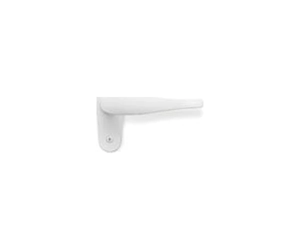Andersen Tribeca assembled hardware in White — 200 Series, 400 Series, A-Series & E-Series · hinged