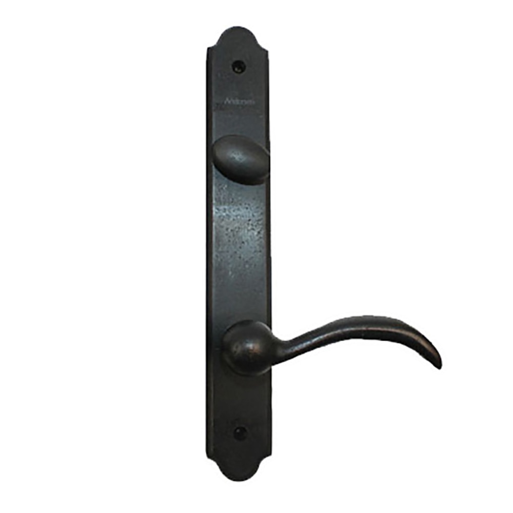 Andersen Encino assembled hardware in Distressed Bronze — 200 Series, 400 Series, A-Series & E-Series · hinged