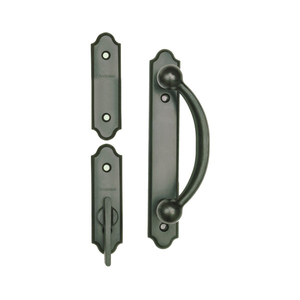 Andersen Encino assembled hardware in Distressed Bronze — 200 Series, 400 Series, A-Series & E-Series · gliding
