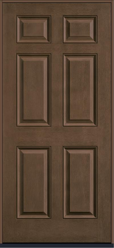 Classic Craft Mahogany six-panel door