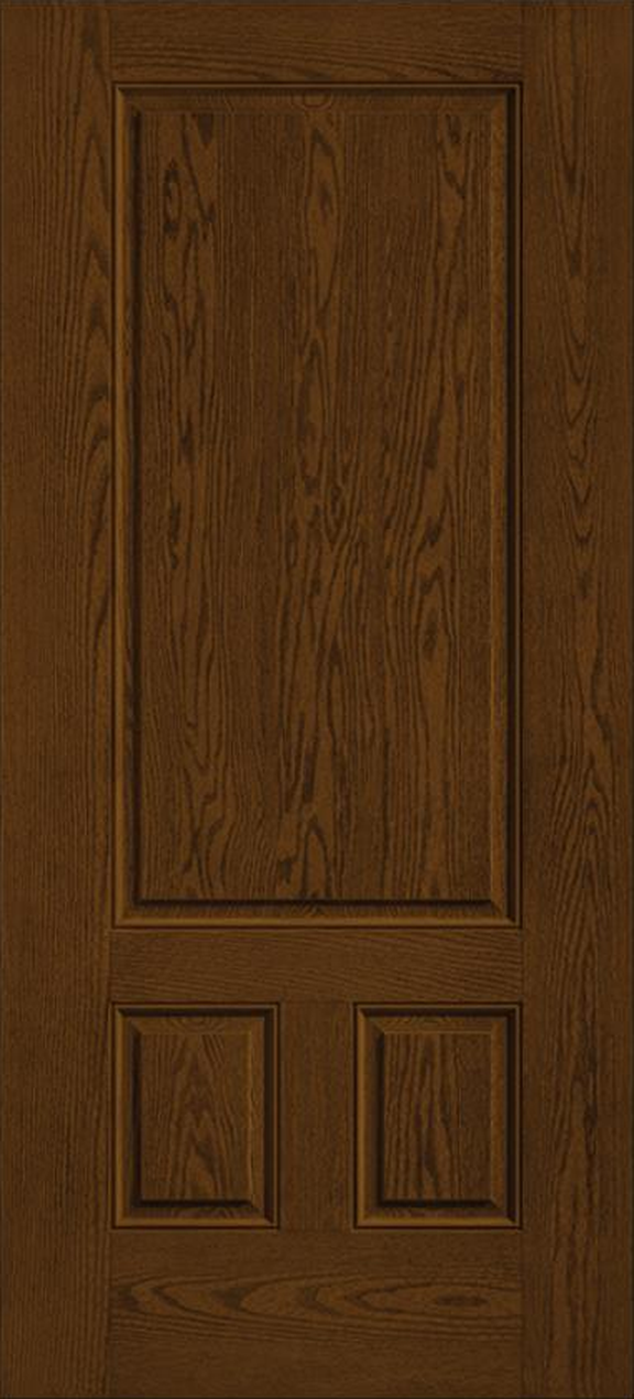 Fiber-Classic Oak Three Panel Square Top