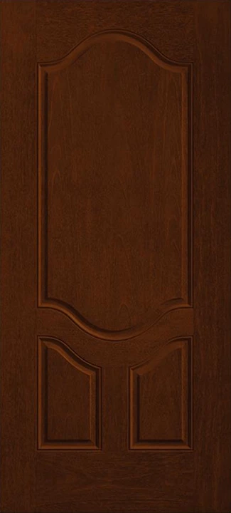 Fiber-Classic Mahogany 3 panel Scroll