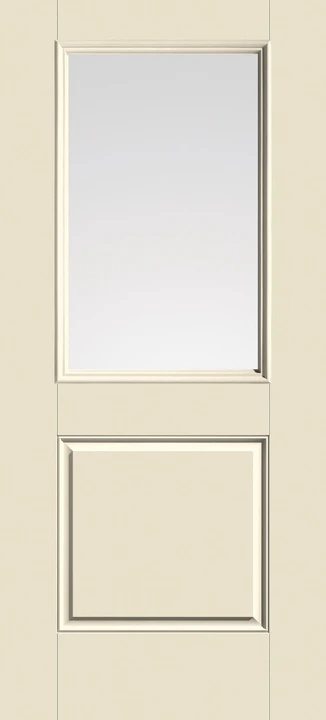 Smooth-Star half-lite one-panel door