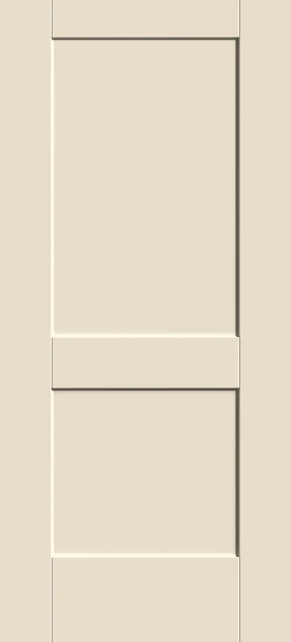 Smooth-Star two-panel square-top Shaker door