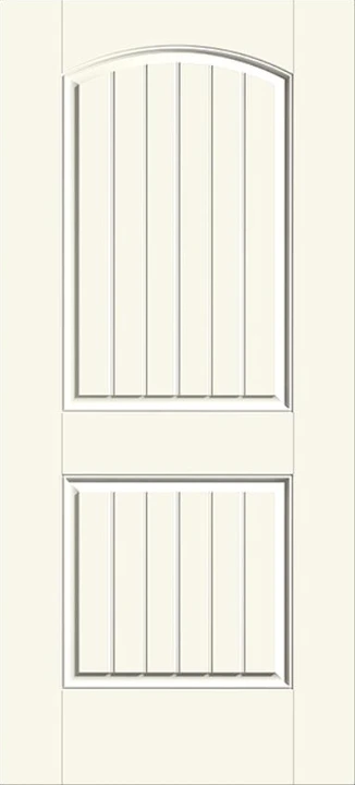 Smooth-Star plank soft-arch door