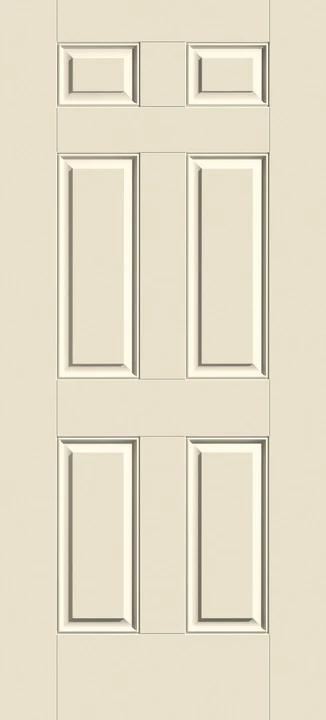 Smooth-Star six-panel door