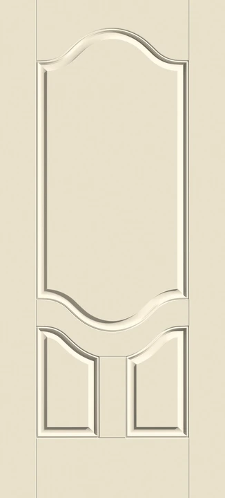 Smooth-Star three-panel Scroll door