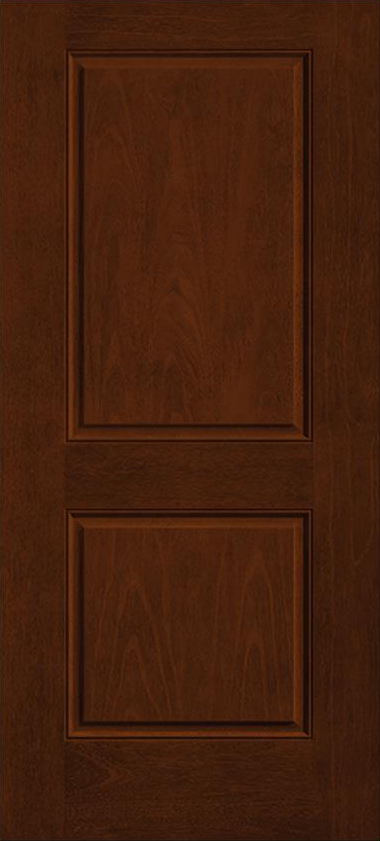Fiber-Classic Mahogany 2 Panel Square Top