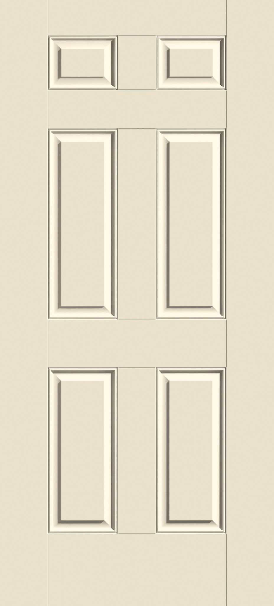 Smooth-Star Six-Panel Door