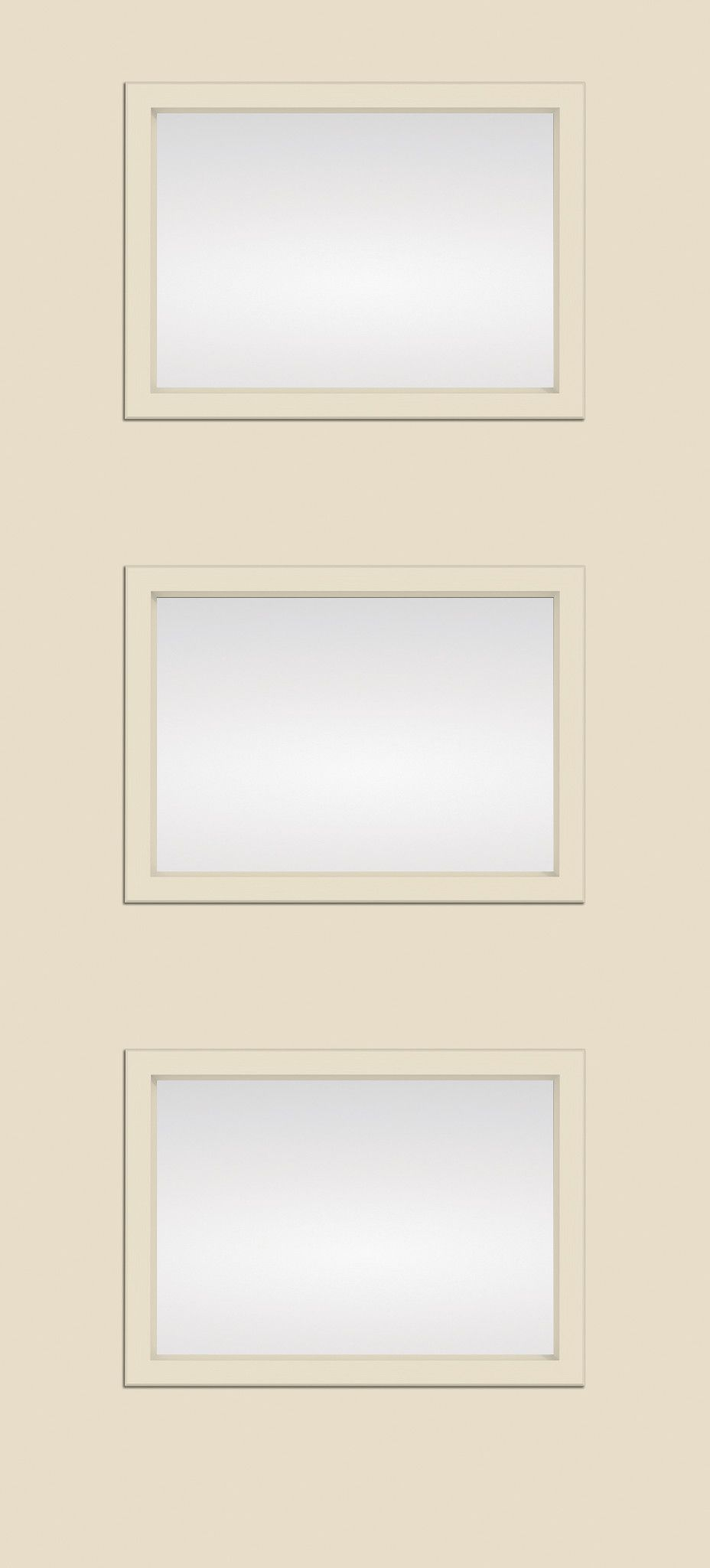 Smooth-Star Pulse Ari Three-Lite Door