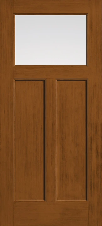 Classic Craft Fir Craftsman entry door