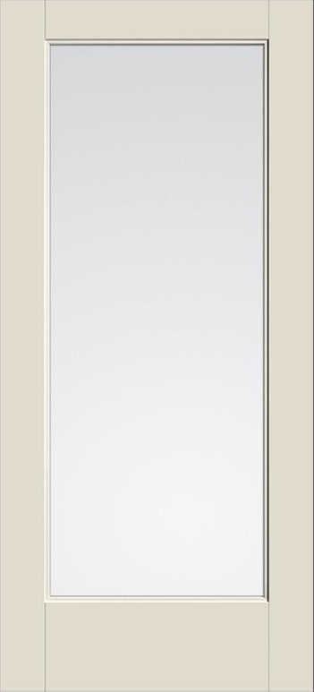 Smooth-Star full-lite entry door